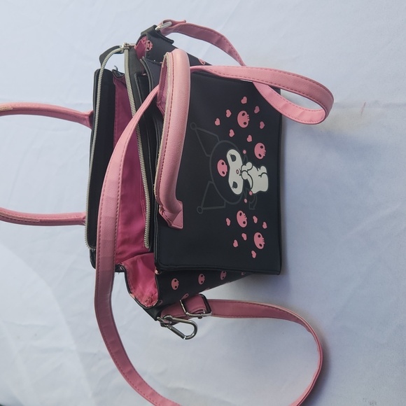 Kuromi Cute Black and Pink Handbag - Picture 5 of 7